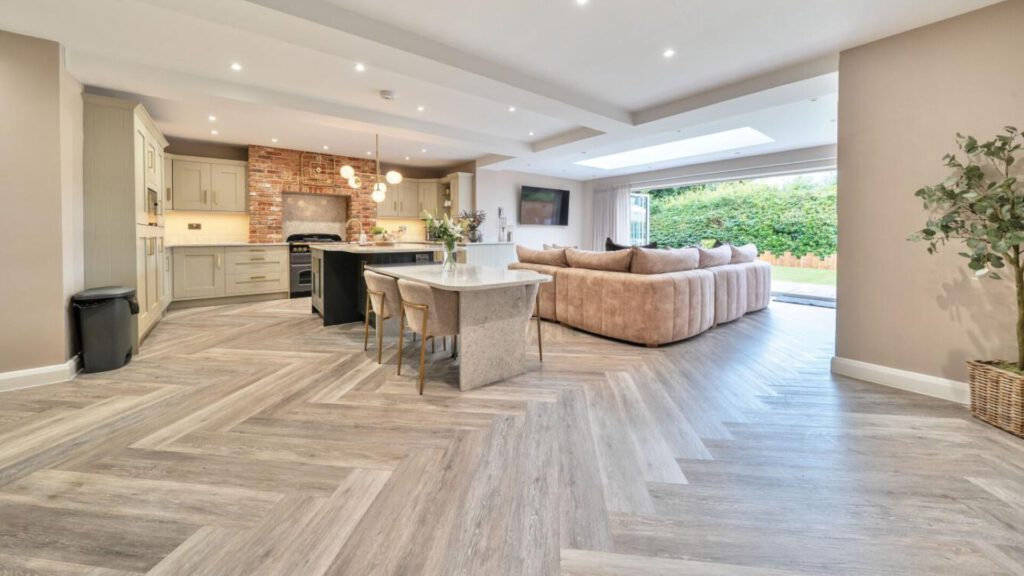 A kitchen fitting project we completed