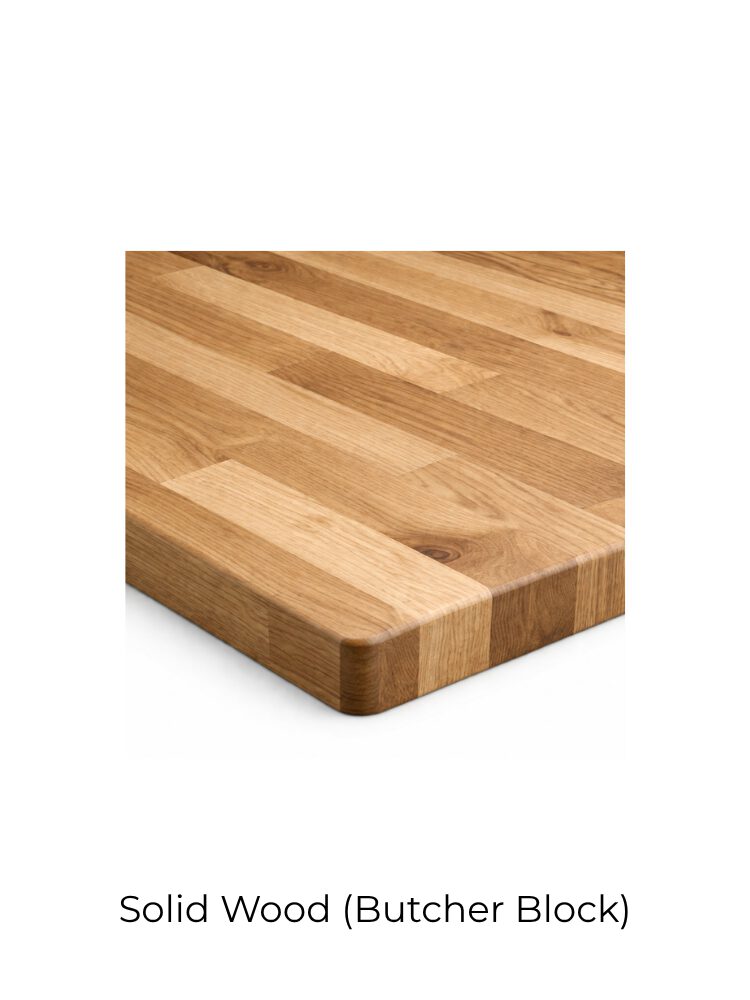 Solid Wood (Butcher Block)